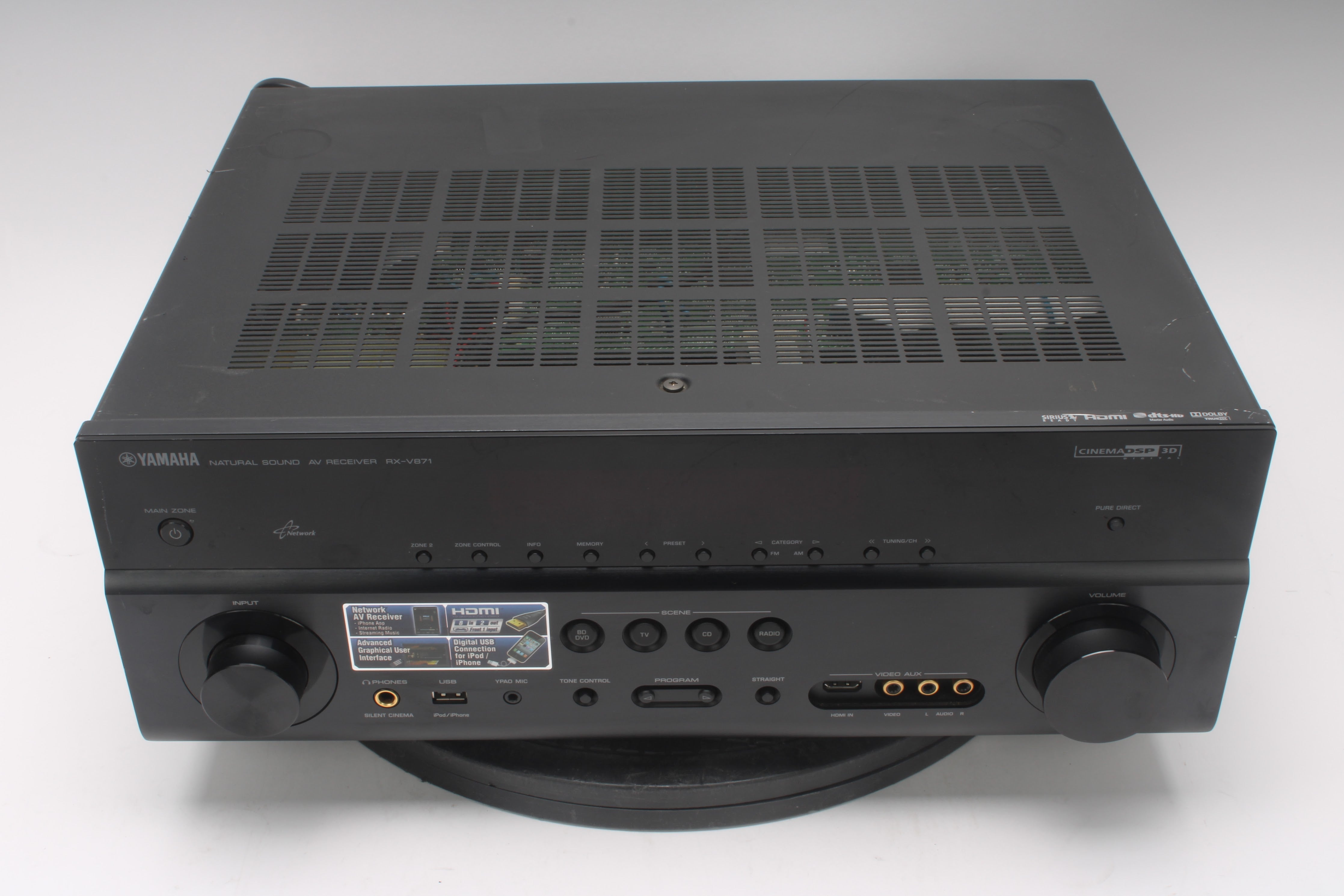 Yamaha RX-V871 7.2-Channel Natural Sound AV Receiver – NTC Tech