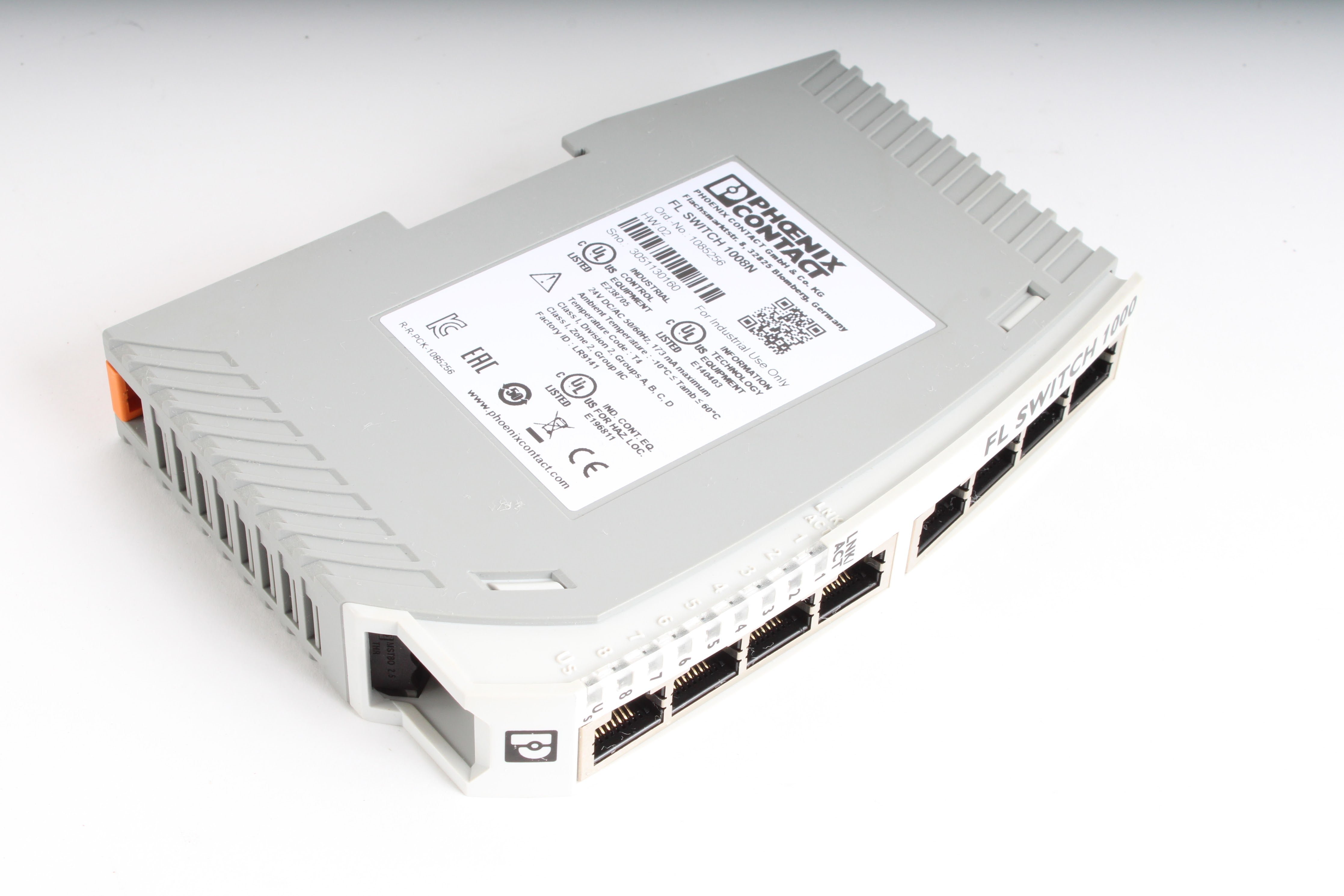 Phoenix Contact 1085256 / FL Switch 1008N Industrial Ethernet