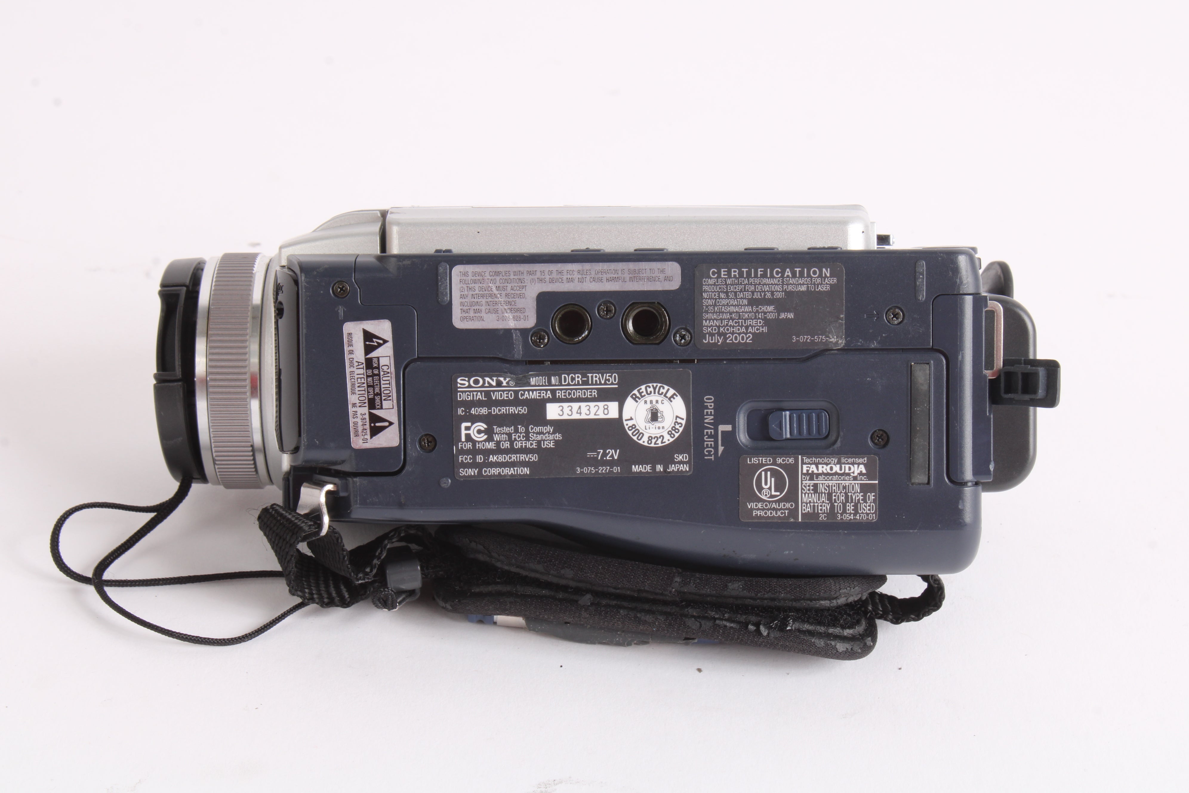 Sony DCR-TRV50 Video Camera Recorder - Silver - AS IS Parts or