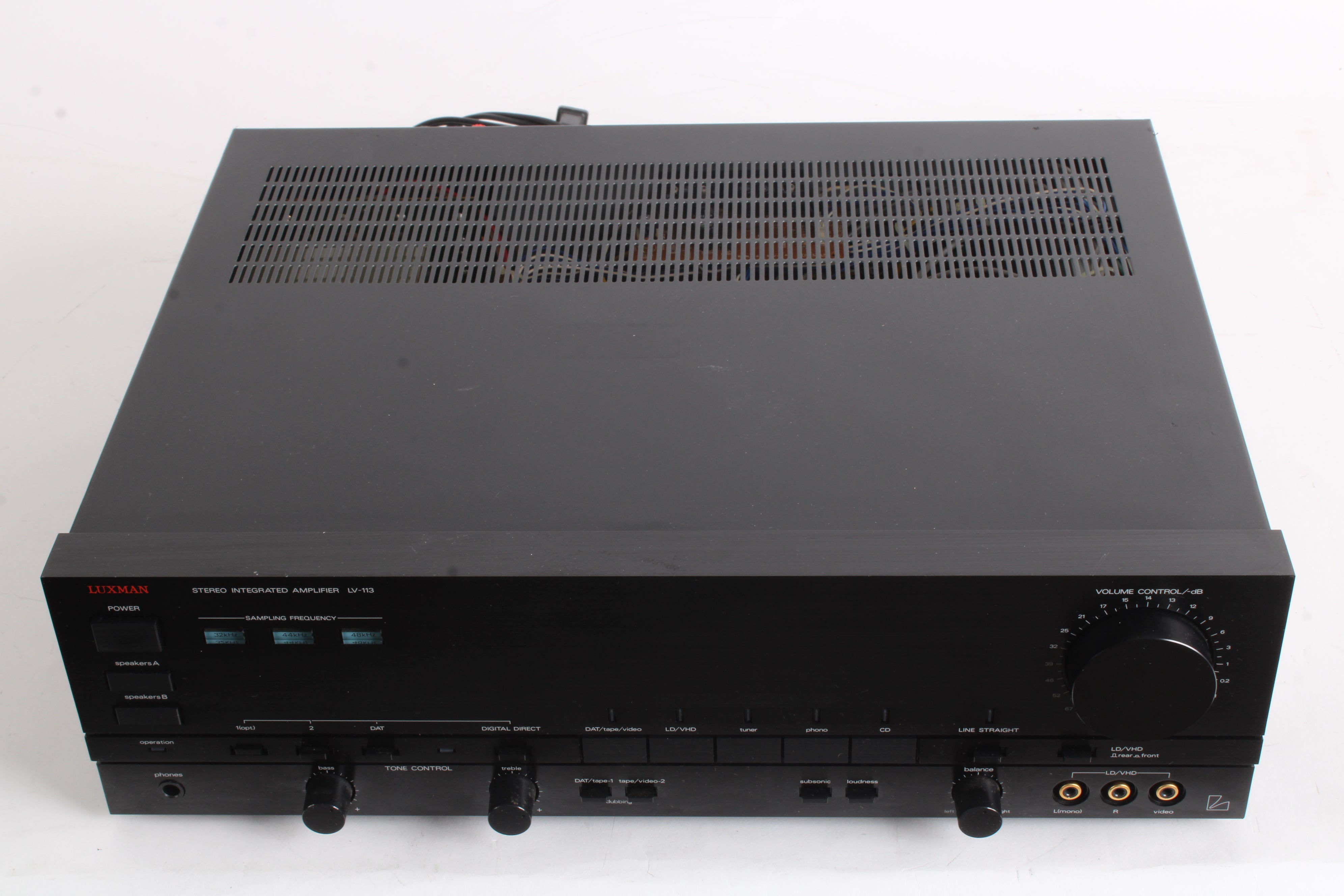 Luxman LV-113 Stereo Integrated Amplifier – NTC Tech