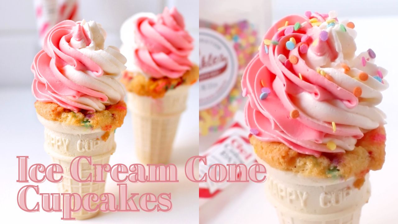 2色ソフトクリーム・カップケーキ - NUT2deco（ナッツデコ）