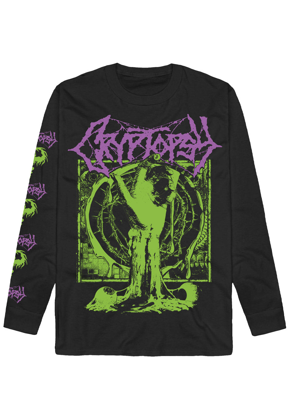 Cryptopsy - Hold Your Pretty Hand - Longsleeve | Nuclear Blast