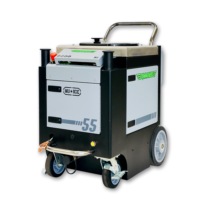 Commando 55 Dry Ice Blaster: Nu-Ice Cleaning Solution
