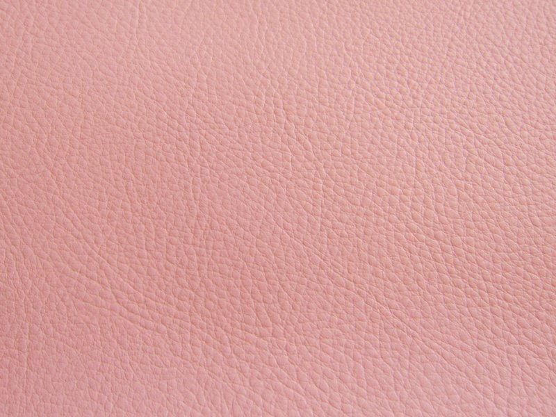 カラフル合皮レザー生地【難燃 薄ピンク】