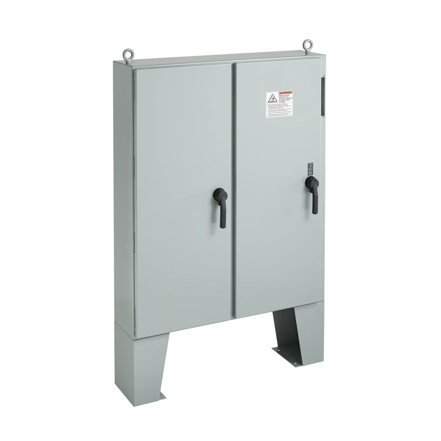 Floorstand Disconnect 2Dr Gray Inside Type 12, 60.12x49.75x18.12