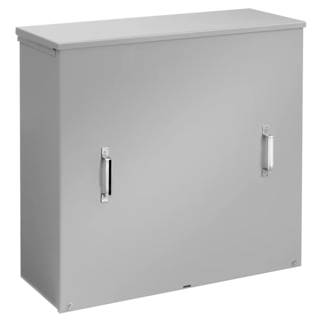 CT Cabinet Screw-Cover Type 3R, 36.00x36.00x11.00, Gray, Steel