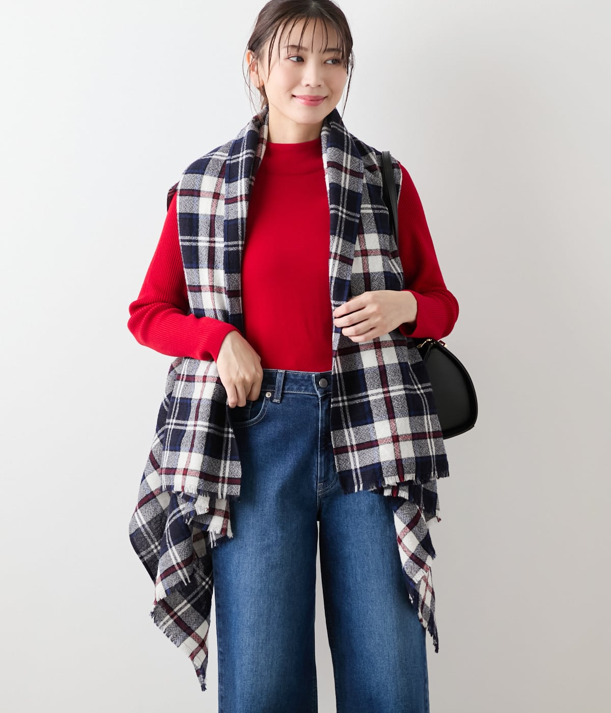 エターミンニューヨーカータータン ケープストール(51116161-2025