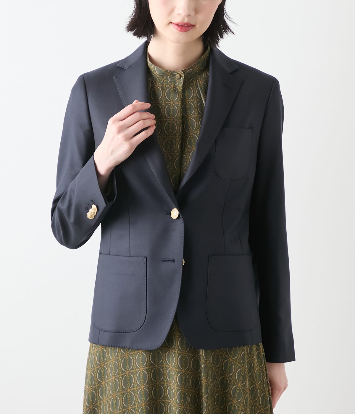 PREMIUM CLOTH Beyond 2釦シングルブレストブレザー(60076269-2025