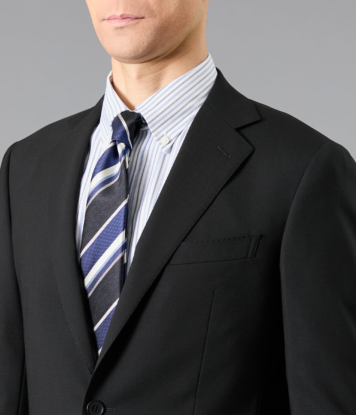 撥水】10month ソリッドブラック ジャケット(セットアップ対応