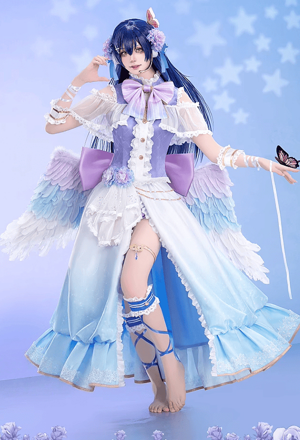 ラブライブ Love Live 園田海未 コスプレ 衣装 - ニーア オートマタ