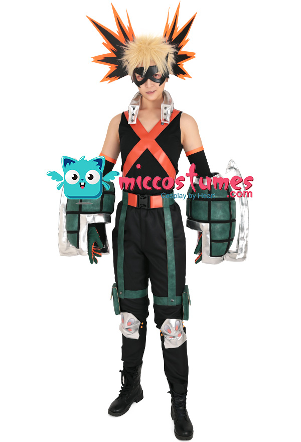 爆豪勝己 コスチューム - ヒロアカ コスプレ | 高品質 戦闘服 販売