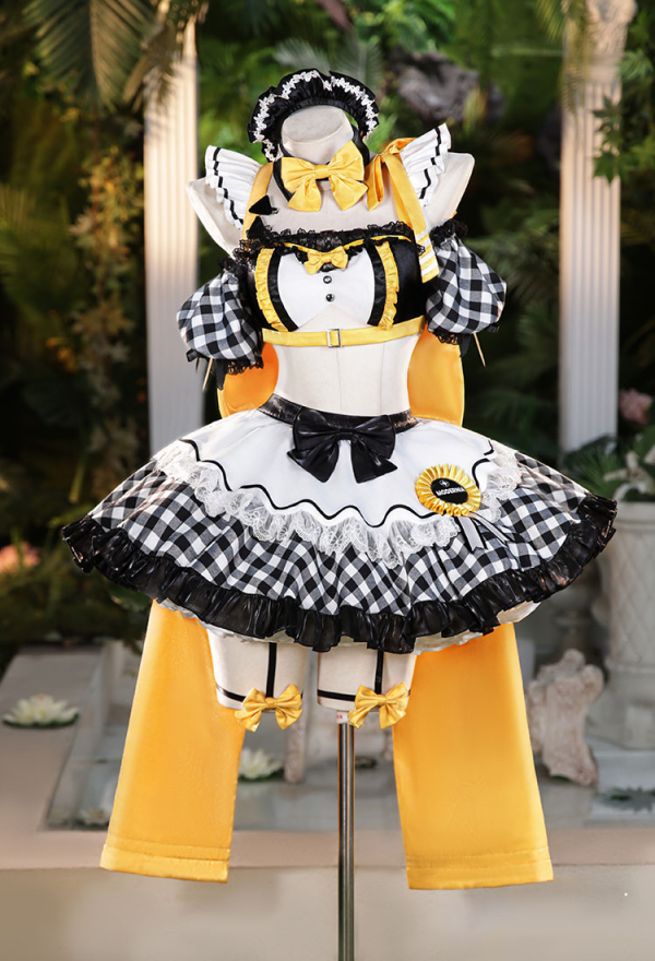 コラボカフェ モダニア​ メイド服 コスプレ衣装 - 勝利の女神：NIKKE
