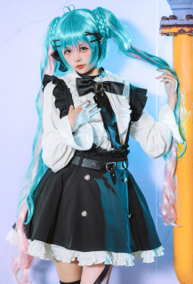 ミク x ウイングガンダムゼロEW コスプレ 衣装 - ガンダム45周年