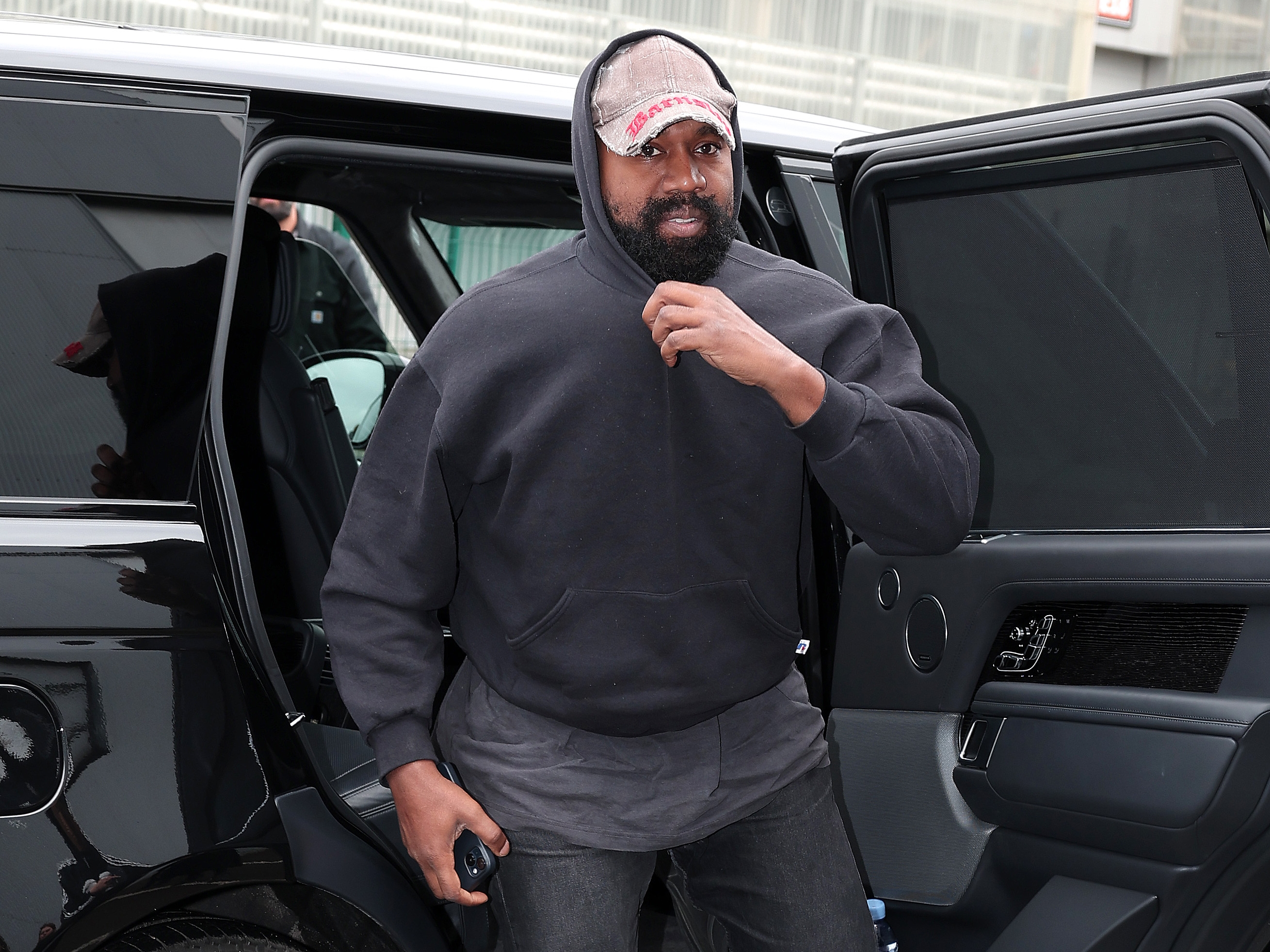 Kanye West wears 'White Lives Matter' shirt at Yeezy runway show