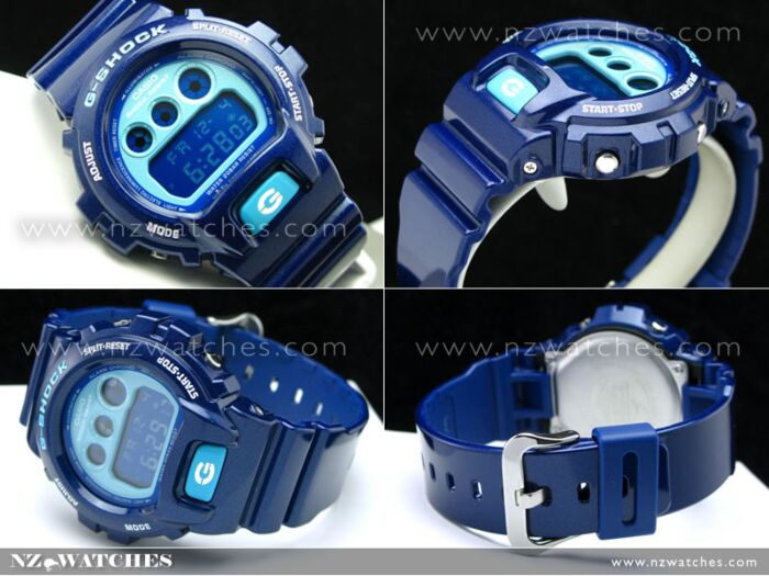 BUY Casio G-Shock Crazy Colors DW-6900CC-2DR Blue - Buy Watches