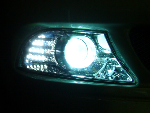 レクサス LS460 HIDフォグランプ 取付