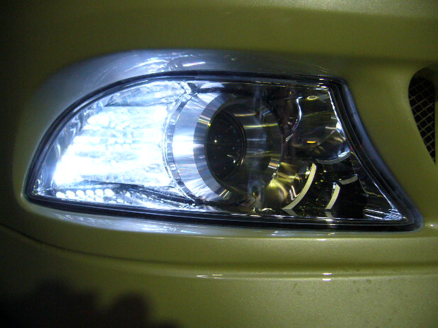 レクサス LS460 HIDフォグランプ 取付