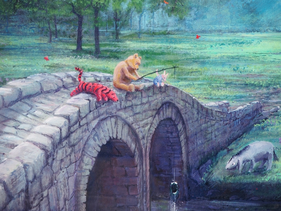 ピーター・エレンショーの『プー フィッシング ウィズ フレンズ』の