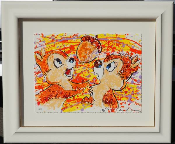 チップとデイル」デビッド・ウィラードソン シルクスクリーン