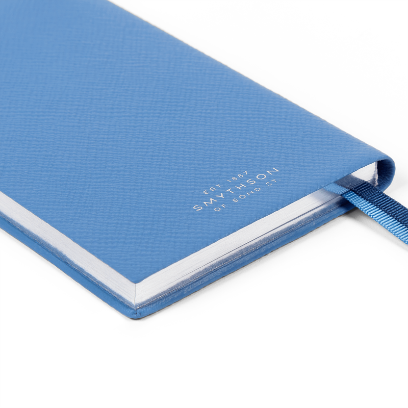 Panama Notebook in liberty nile blue | Smythson