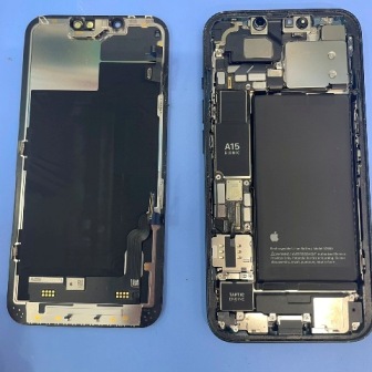 iPhone13 パネル交換【有機EL】｜スマホファクトリー｜修理実績