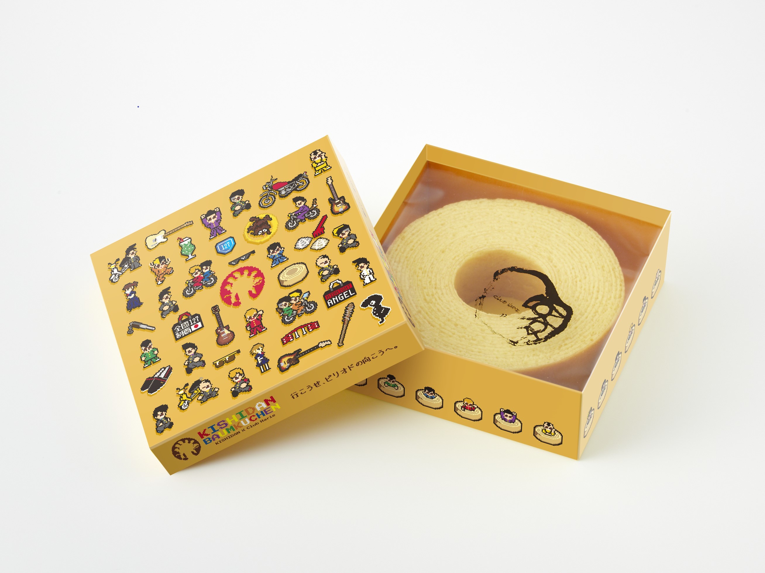 □クラブハリエ×氣志團のコラボバームクーヘン、発売決定!! 2019.8.27