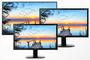 Acer 27型ディスプレイモニター KA270HAbmidx - ストロベリーメディア