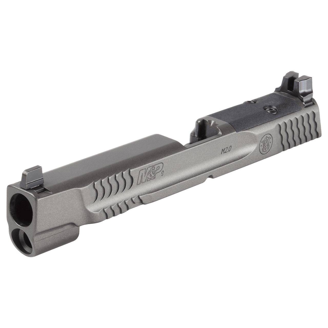 M&P®9 M2.0 OPTIC READY GRAY SLIDE FOR 5IN BARREL | Smith & Wesson