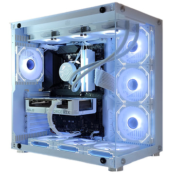 AMD Ryzen7 5700x ／ RTX5060 8GB ガラス2面ATX ゲーミングPC