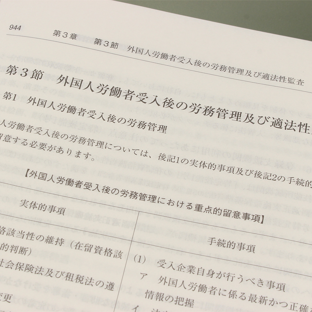 詳説 入管法と外国人労務管理・監査の実務－入管・労働法令、内部審査