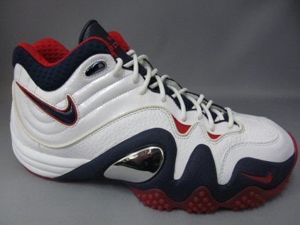Nike Zoom Uptempo V White/Navy-Red- SneakerFiles