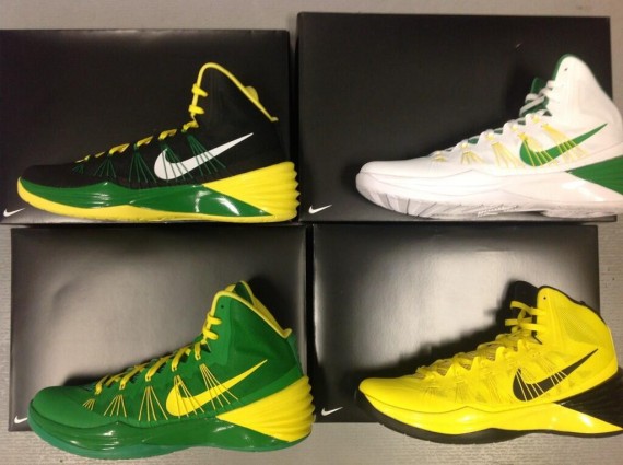 Nike Hyperdunk 2013 'Oregon Ducks' Collection- SneakerFiles