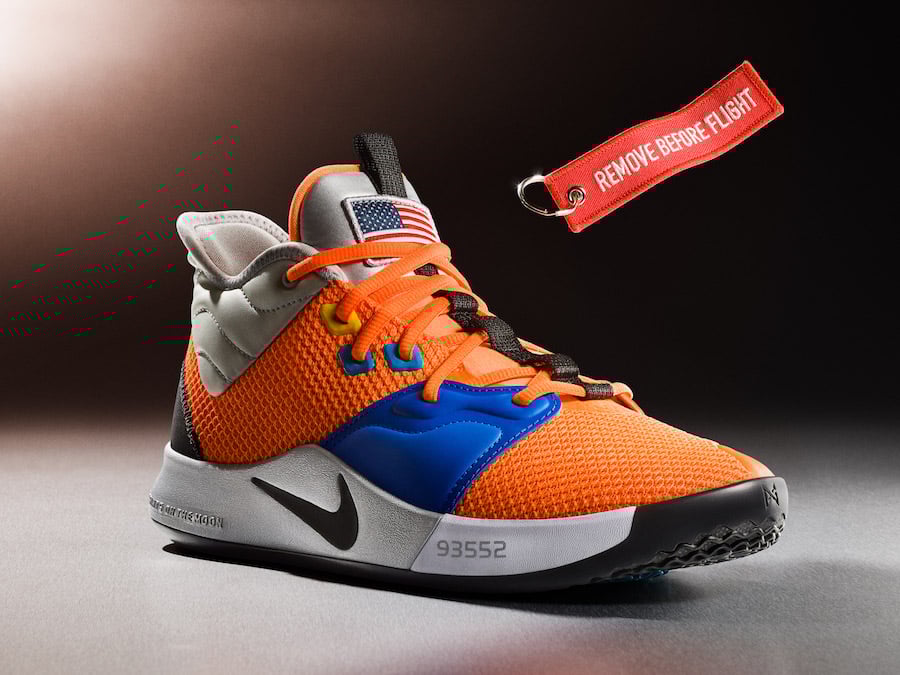 Nike PG 3 NASA Total Orange CI2666-800 Release Date | SneakerFiles