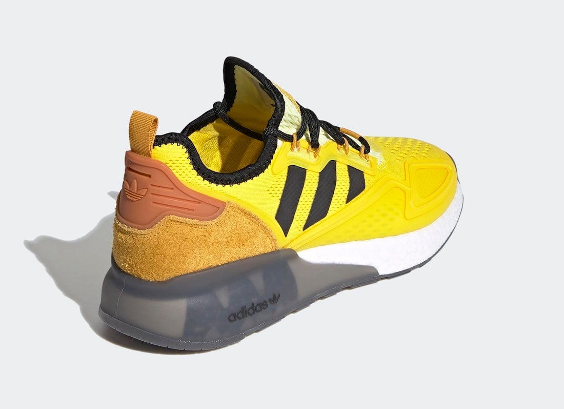 Ninja adidas ZX 2K Boost Yellow Legacy Gold FZ1882 Release Date