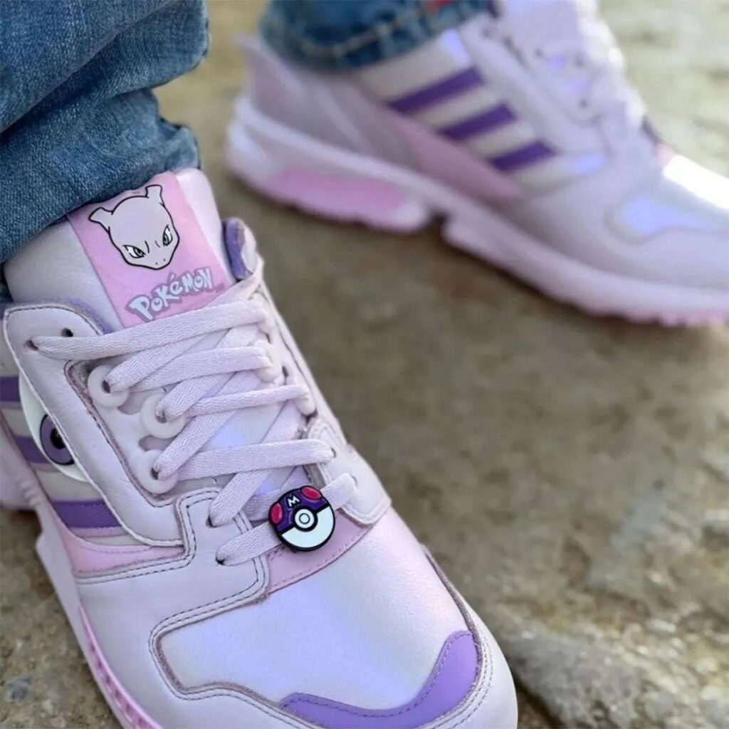 Pokemon x adidas ZX 8000 Mewtwo KI5326 | SneakerFiles