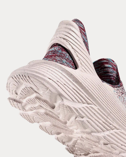 HOKA Unisex Vibrant Bloom Restore TC Alabaster / Red Cabbage Slip