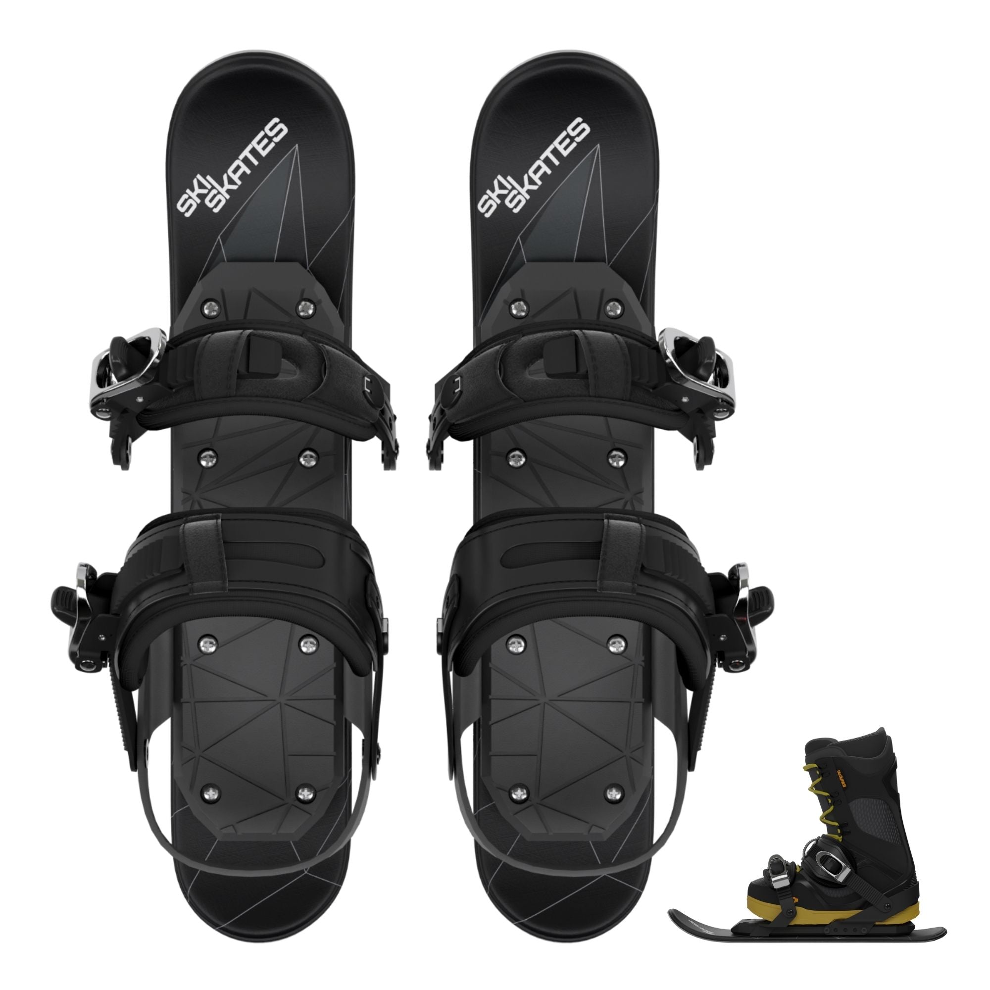 Skiskates | スノーボードブーツモデル | Snowfeet*のショートスキー