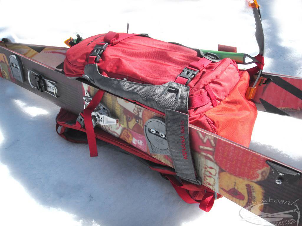 Review Mammut Nirvana Pro 35 - Snowboard MountaineerSnowboard