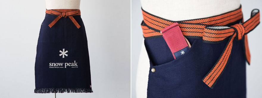 新たなポイントギフト「スノーピーク 前掛け」4月25日より交換受付開始
