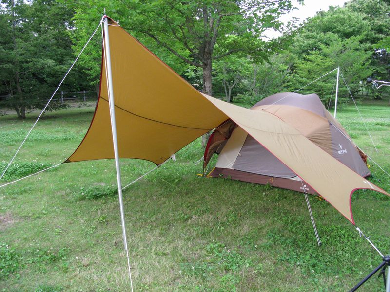 snow peak club:ランドブリーズ4＋ライトタープペンタシールド