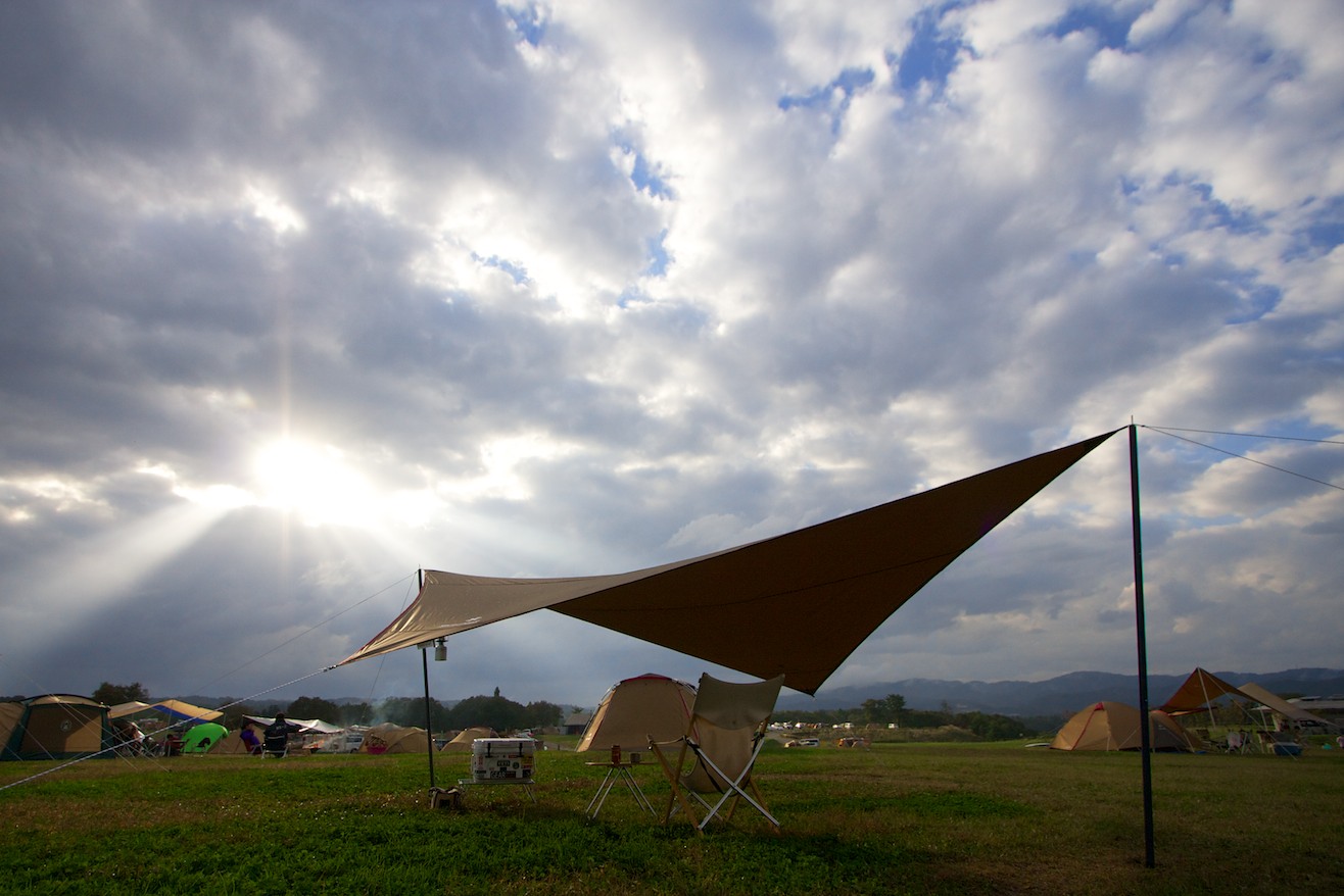 snow peak club:シンプル稜線 〜HDタープ ウィングオールグレー【FES