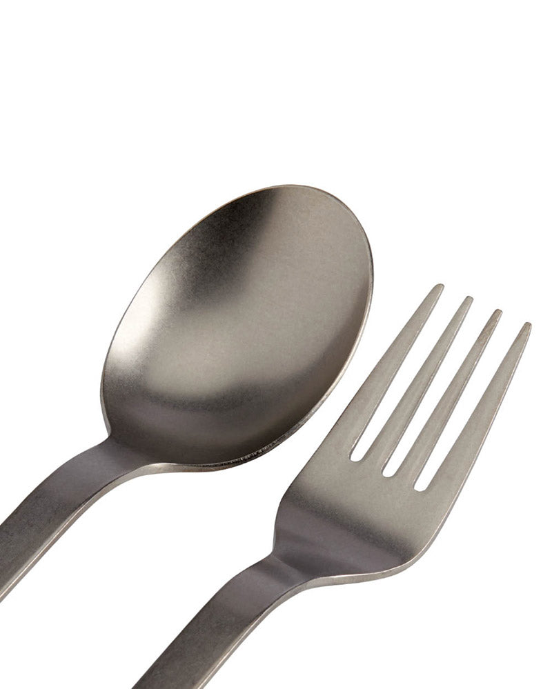 Snow Peak Titanium Fork & Spoon Set | Snow Peak