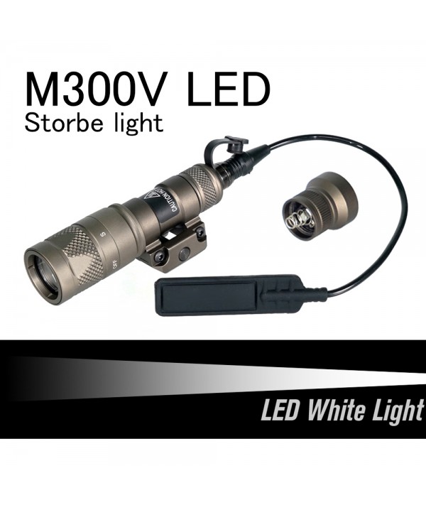 Sotac M300V Weapon Light LED Storbe FDE
