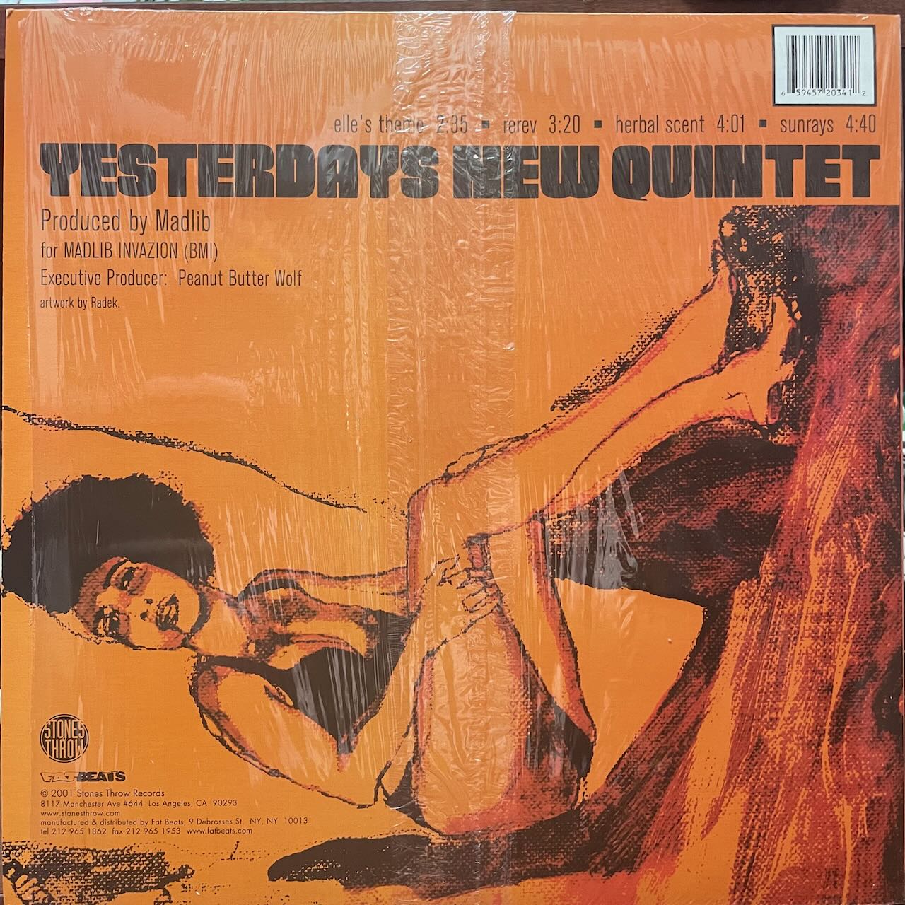 ELLE'S THEME/YESTERDAYS NEW QUINTET/中古レコード通販 SOUL CLAP
