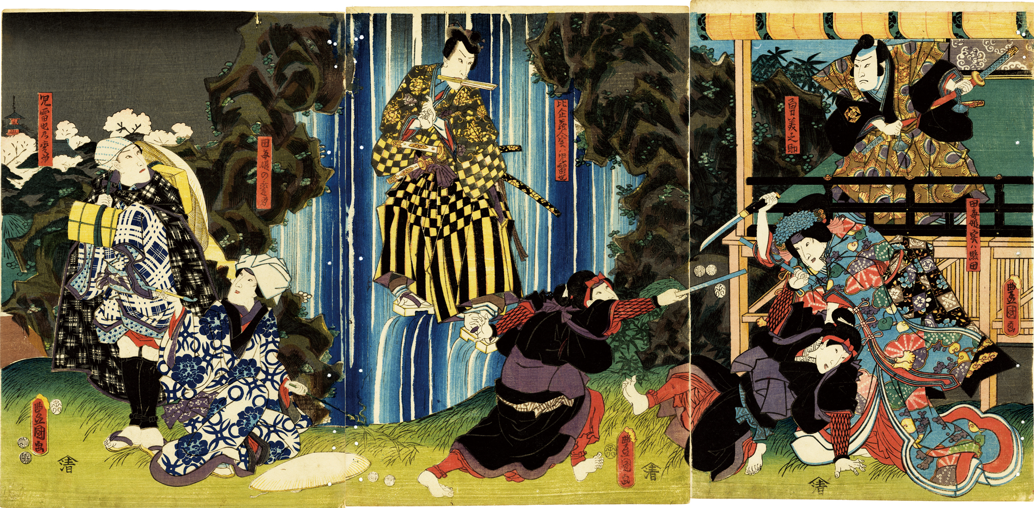 豊国三代 / 児雷也豪傑譚語 | 神保町 | Gallery Soumei-do | そうめい堂