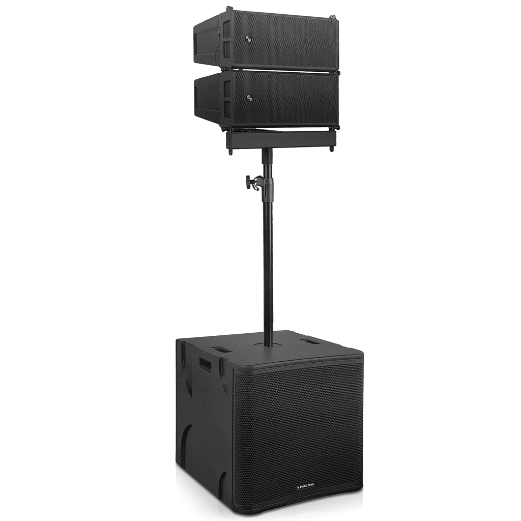 ZS-A26X2-18S | ZETHUS Series Powered Line Array Speaker System w