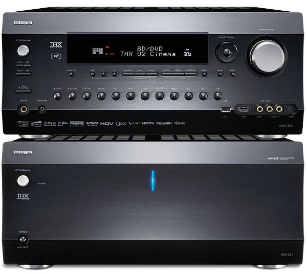 Integra DHC-80.3 Surround Processor and DTA-70.1 Amplifier | Sound