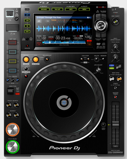 DJ機材 Pioneer CDJ-2000 CDJ-2000NXS2 (archived) プロフェッショナル DJマルチプレーヤー