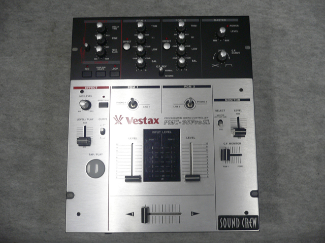 Vestax PMC-05 Pro SL VCA DJミキサー Vestax PMC-05 Pro SL VCA DJ Mixer Mixing Controller PMC05PROSL