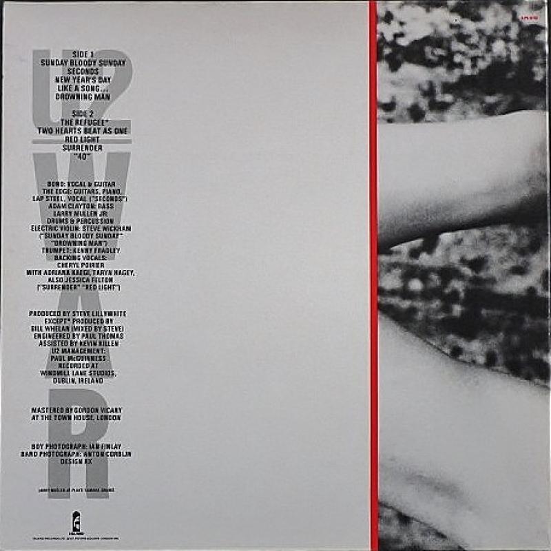 U2/War レコード通販・買取はサウンドファインダー